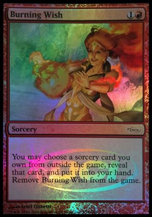 Burning Wish (Judge Gift Promos) Trading Card