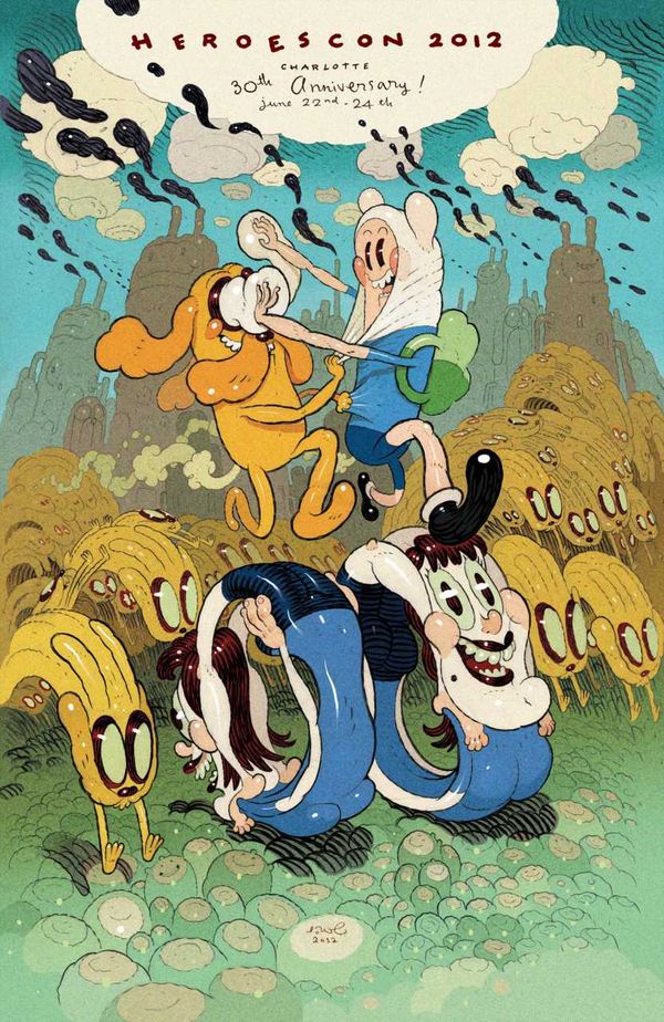 Adventure Time #5 (Heroes Con 2012 Variant)