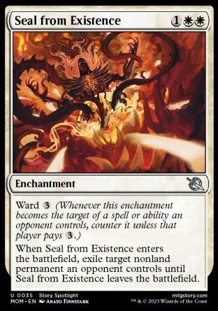 Seal from Existence (March of the Machine) Trading Card