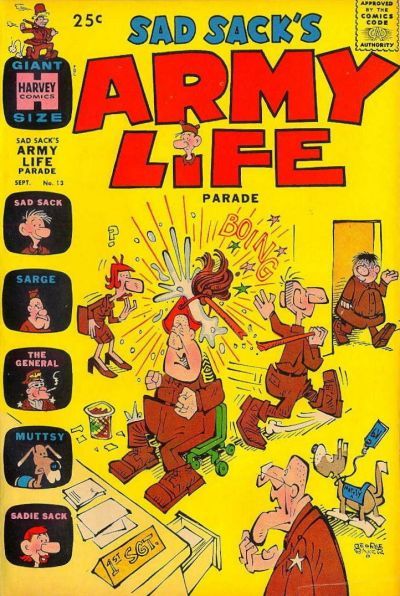 Sad Sack's Army Life Parade #13 Comic