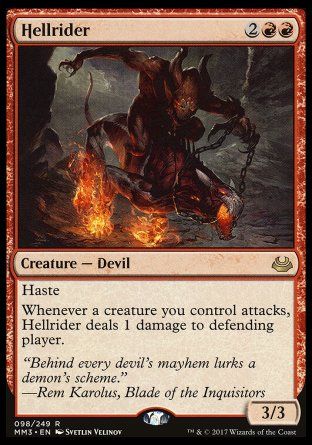 Hellrider (Modern Masters 2017) Trading Card