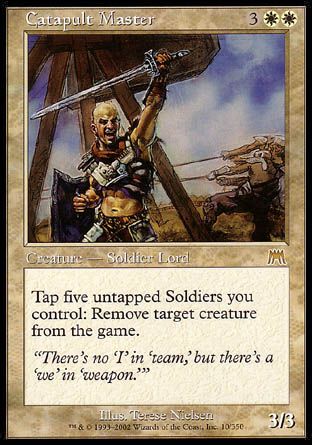 Catapult Master (Onslaught) Trading Card