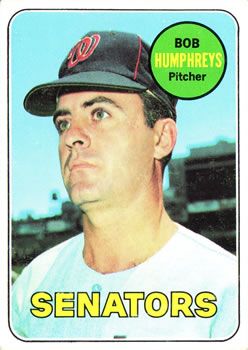 Bob Humphreys 1969 Topps #84 Sports Card