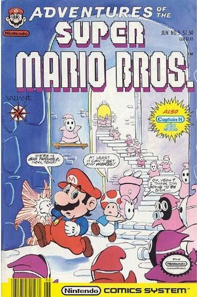 Adventures of the Super Mario Bros. #5 Comic