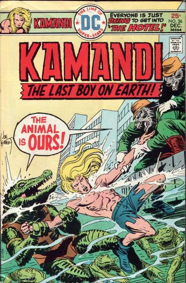 Kamandi, The Last Boy On Earth #36
