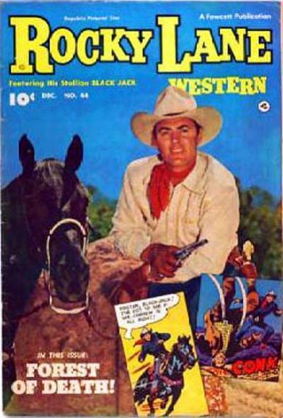 Rocky Lane Western #44 Comic