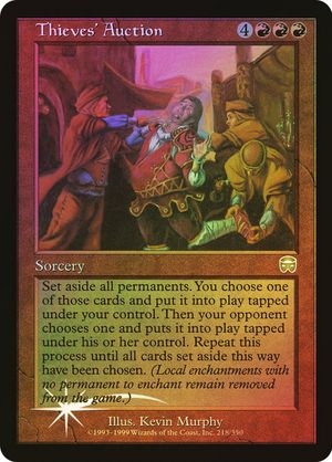 Thieves' Auction (Mercadian Masques - Foil)