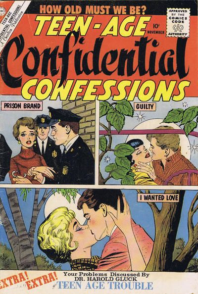 Teen-Age Confidential Confessions #3 Comic