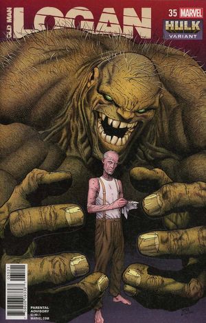Old Man Logan #35 (Mcniven Hulk Variant Leg)