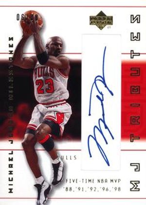 Michael Jordan 2001-02 SP Authentic - MJ Tributes: MJ Milestones #M4