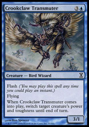 Crookclaw Transmuter (Time Spiral) Trading Card