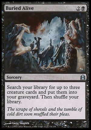 Buried Alive (MTG Commander)