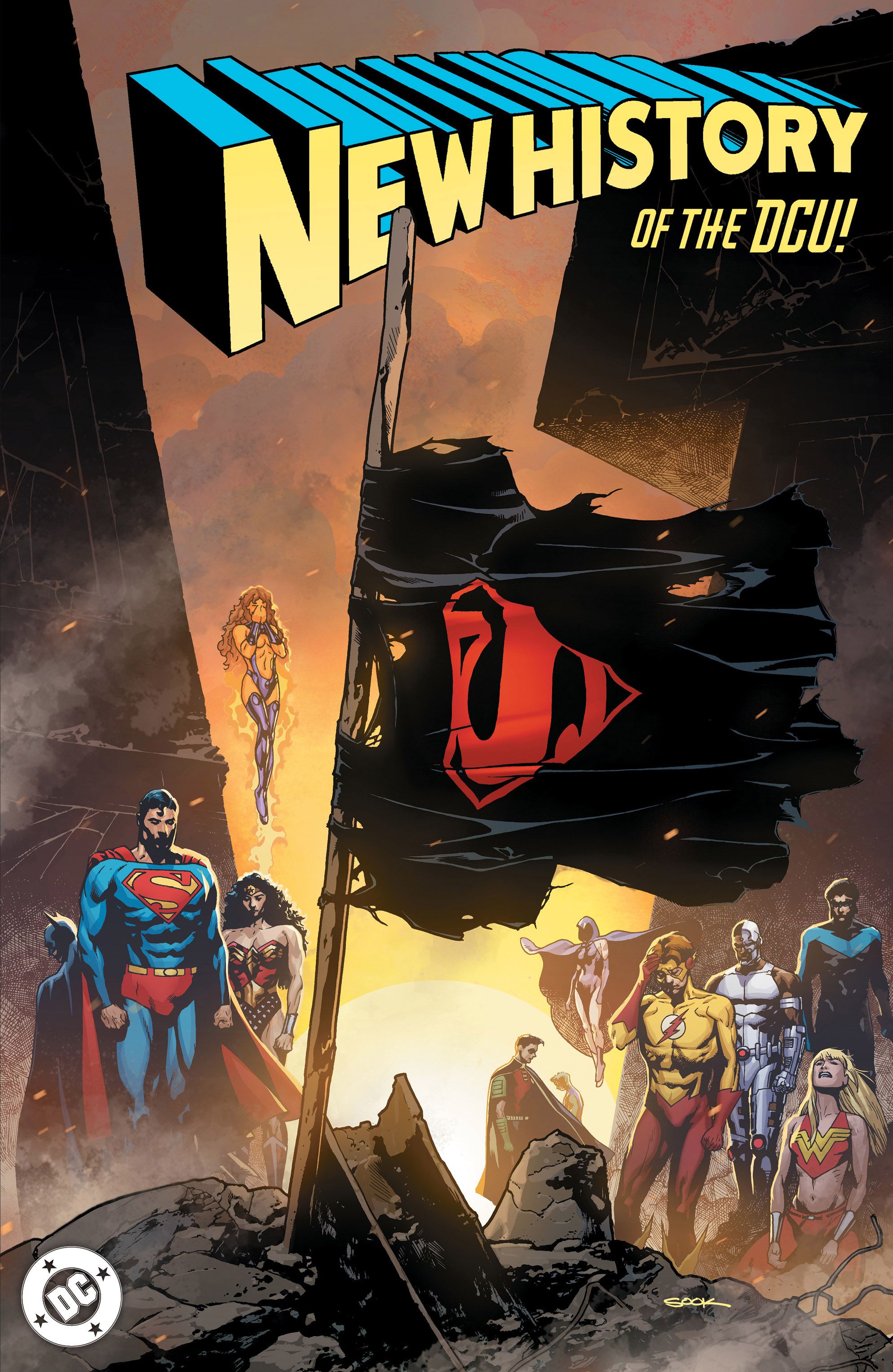 New History Of The DC Universe #3 (Cvr E Ryan Sook Foil Variant) Comic