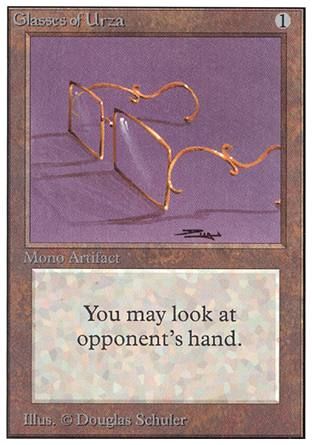 Glasses of Urza (Unlimited) Trading Card