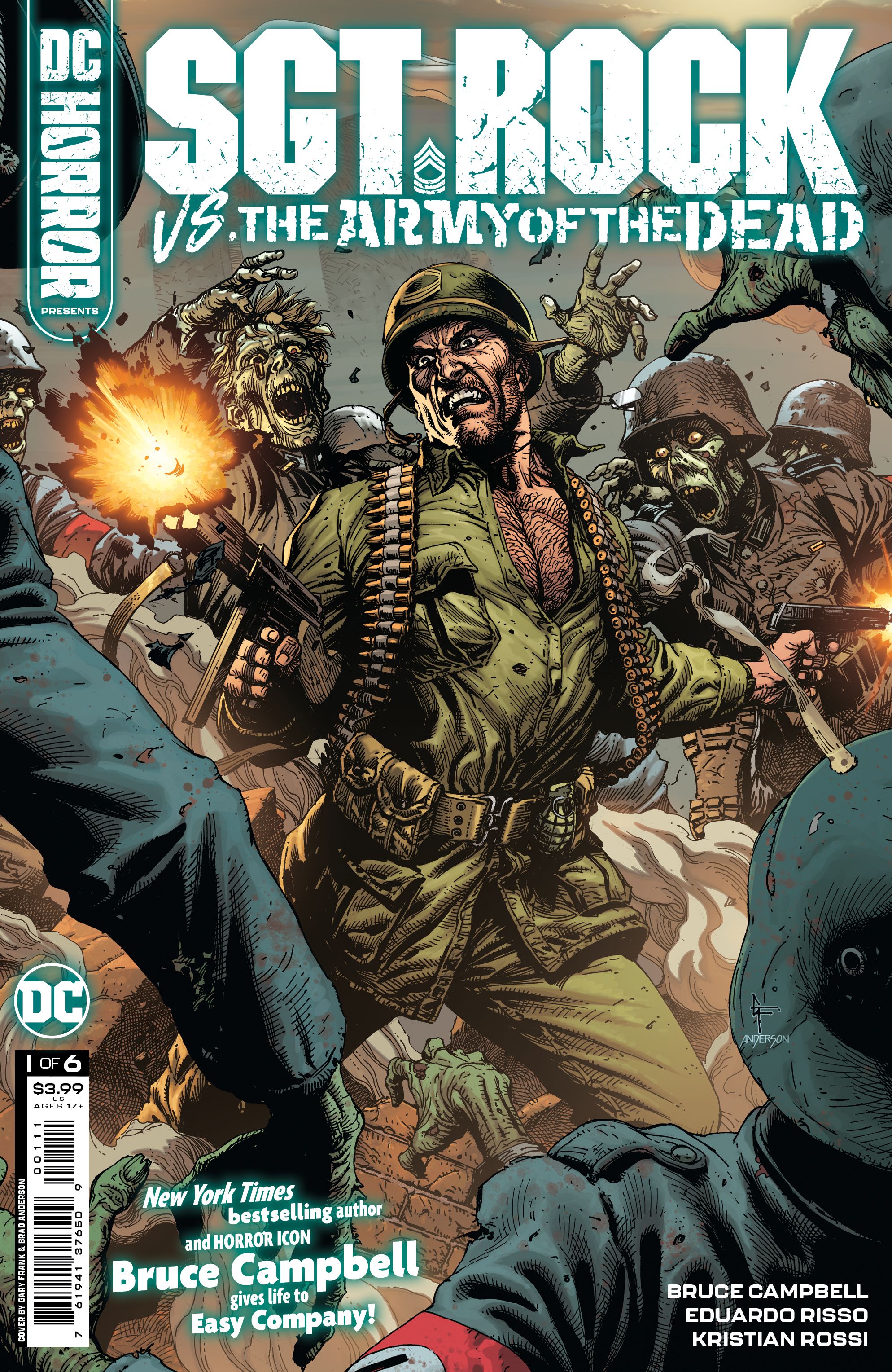 DC Horror Presents: Sgt. Rock vs. The Army of the Dead Comic