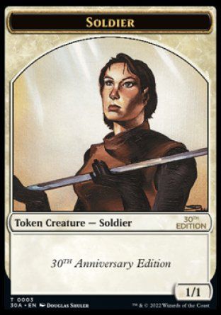 Soldier (Magic 30th Anniversary Edition) Trading Card