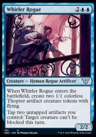 Whirler Rogue (Kamigawa Neon Dynasty Commander Decks) Trading Card