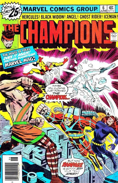 Champions, The #6 Comic