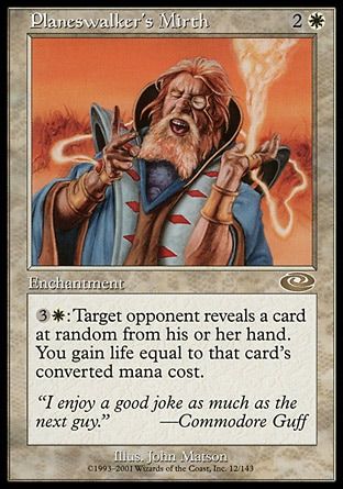 Planeswalker's Mirth (Planeshift) Trading Card