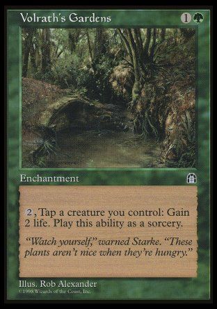 Volrath's Gardens (Stronghold) Trading Card