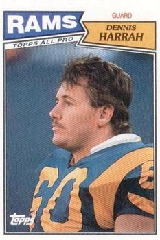Dennis Harrah 1987 Topps #152 Sports Card