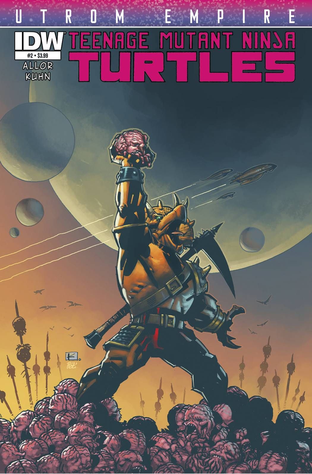 Teenage Mutant Ninja Turtles Utrom Empire #2 Comic