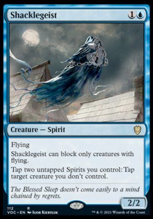 Shacklegeist (Innistrad Crimson Vow Commander Decks) Trading Card