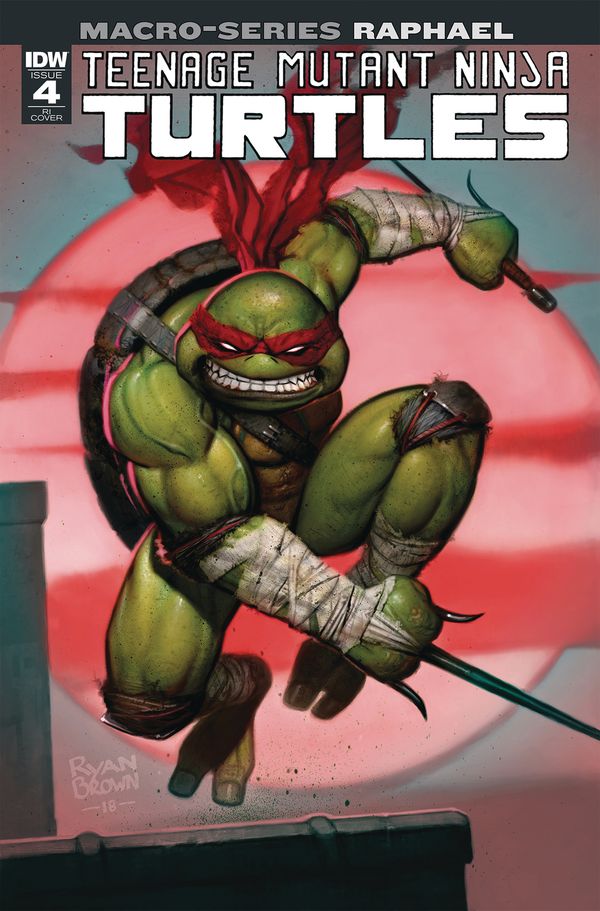 Teenage Mutant Ninja Turtles Macro-Series #4 (Raphael 10 Copy Cover Brown)