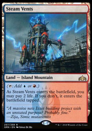 Steam Vents (Guilds of Ravnica) Trading Card