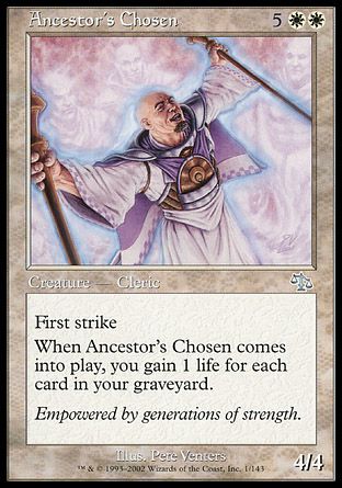 Ancestor's Chosen (Judgment) Trading Card