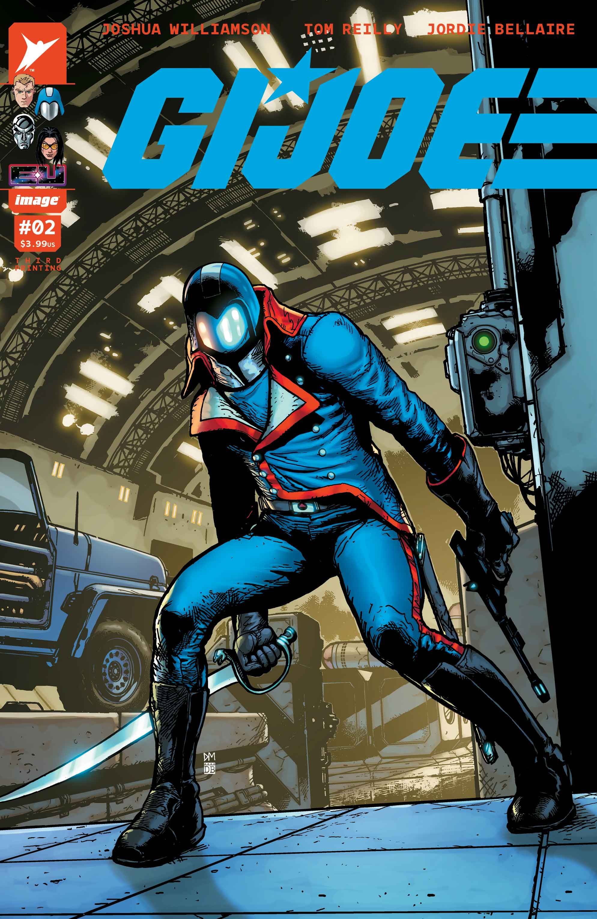 G.I. Joe #2 (3rd Ptg Cvr A Doug Mahnke & David Baron) Comic