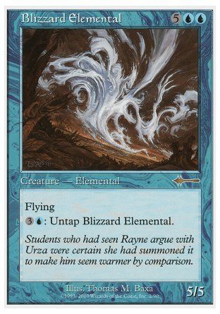 Blizzard Elemental (Beatdown) Trading Card