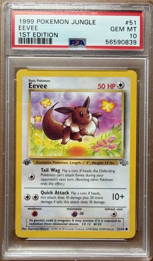 Eevee (51/64) - Jungle (1st Edition)