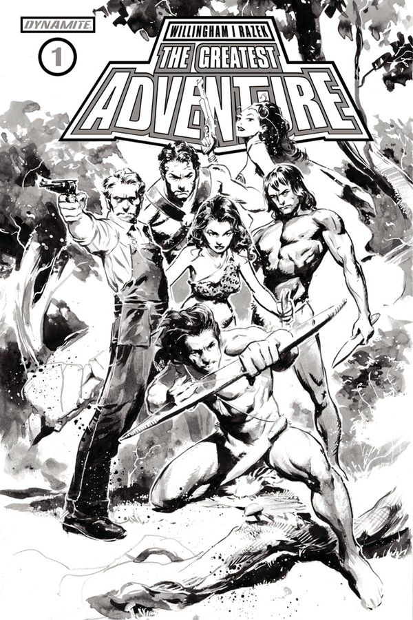 The Greatest Adventure #1 (Cover F 30 Copy Nord B&w Cover)