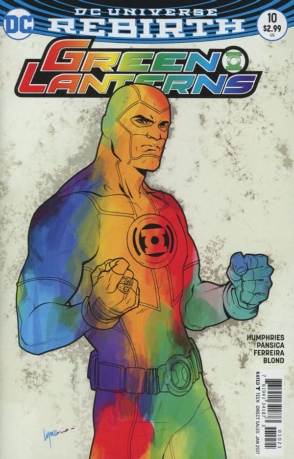 Green Lanterns #10 (Variant Cover)