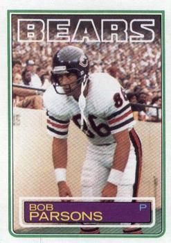 Bob Parsons 1983 Topps #35 Sports Card