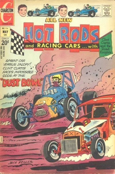 Hot Rods and Racing Cars #114 Comic