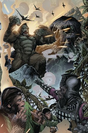 Kong on the Planet of the Apes #2 (Connecting Magno Variant)