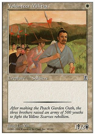 Volunteer Militia (Portal Three Kingdoms) Trading Card