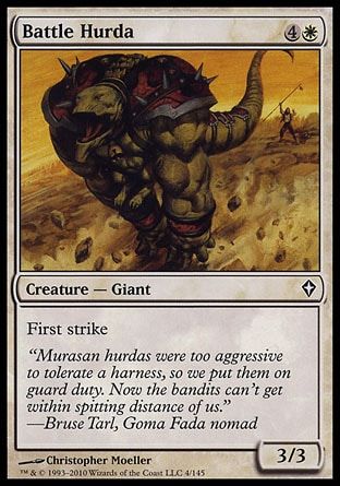 Battle Hurda (Worldwake) Trading Card