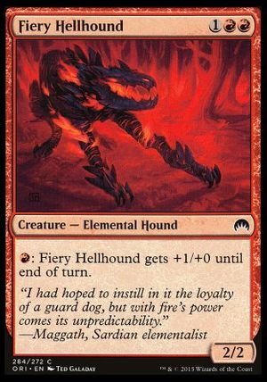 Fiery Hellhound (Magic Origins)