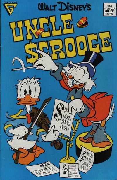 Walt Disney's Uncle Scrooge #218 Comic