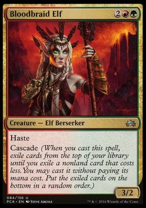 Bloodbraid Elf (Planechase Anthology decks)