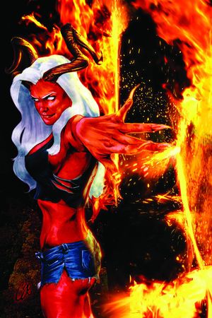 Lady Demon #1 (40 Copy Staggs Virgin Cover)