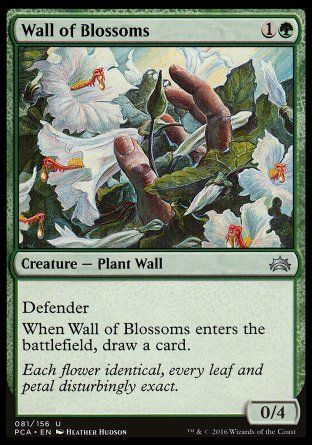 Wall of Blossoms (Planechase Anthology decks) Trading Card