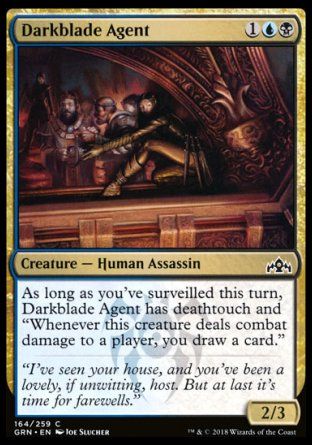 Darkblade Agent (Guilds of Ravnica) Trading Card