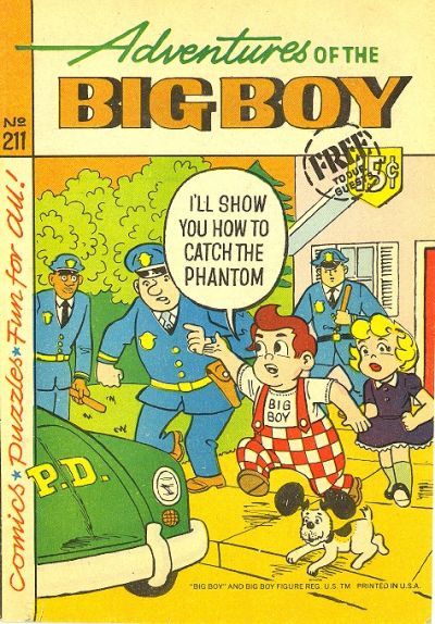 Adventures of Big Boy #211 Comic