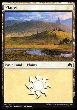 Plains (Magic Origins) Trading Card