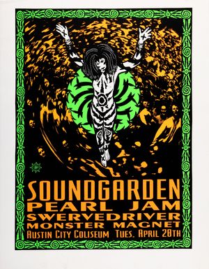 Soundgarden & Pearl Jam Austin City Coliseum 1992