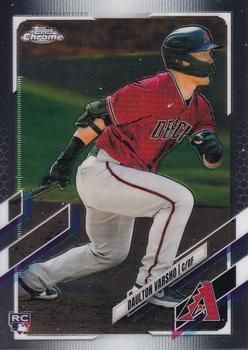 Daulton Varsho 2021 Topps Chrome Baseball #121 Sports Card